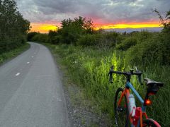 Predam cestny bicykel Cube Agree C:62 Race Bluegrey'n'orange