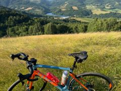 Predam cestny bicykel Cube Agree C:62 Race Bluegrey'n'orange