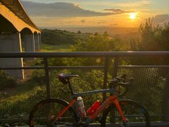 Predam cestny bicykel Cube Agree C:62 Race Bluegrey'n'orange