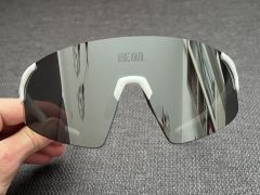 Neon SKY Small okuliare, White Pearl Shiny/Mirror Steel CAT 3