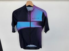 Dres Shimano S-Phyre Flash Short Sleeve Jersey, indigo blue, velk. M