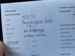 Merida Reacto Disc CF2 vel. M/L - 173 - 182 cm
