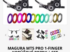 Magura mt5 1 finger set