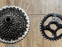 Sram X01 Polar 10-50z + OneUp oval