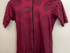 Damsky aero dres Bioracer Epic Polka Dot Bordeaux