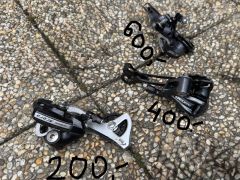 Shimano + Sram hazky,smyky,řazení