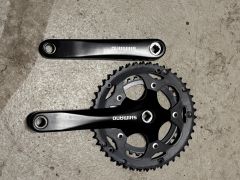 Cestné kľuky Shimano Fc-Rs200 2x9, 46-34, štvorhran