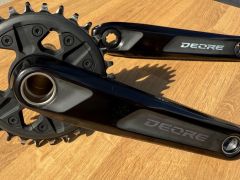 Shimano Deore Fc-M6100 Htii kľuky, 170 mm, 1x12, 30T