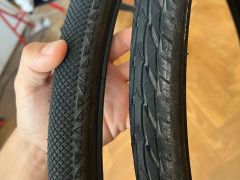 Plášte Maxxis Overdrive + Continental SpeedRide 700x40c