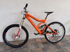 Racebike custom skladačka - pojazdný vintage DH
