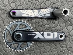 Sram X01 Eagle Dub kľuky Carbon