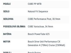 Predám Cube Reaction Hybrid Pro 500 rok 2020