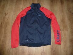 Predám ako novú originál zimnú bundu Craft Core Bike SubZ, Blue/ Red