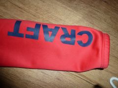 Predám ako novú originál zimnú bundu Craft Core Bike SubZ, Blue/ Red