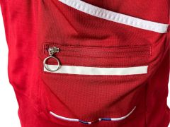 Rapha Country Jersey - červený cyklistický dres Xxl, krátky rukáv