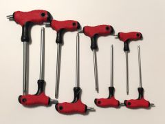 Torxové T kľúče T10-T50