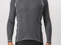 Castelli Flanders Warm Neck tričko, sivá, XL