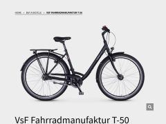 For Sale Pair Travelling bicycles fahrradmanufaktur T100 Male / T50 Female