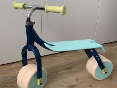 Btwin Odrážadlo 2v1 modré