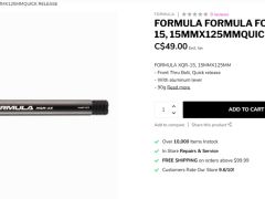 Formula XQR -15 oska rychloupinak, novy