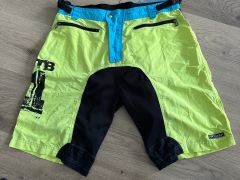 Force Mtb-11 kraťasy s odnímateľnou vložkou, fluo