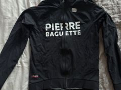 Zimná pánska cyklistická bunda Sportful Fiandre Pro čierna