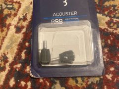 BBB Bcb-93 nastavovacia skrutka radenia, 2 ks, čierna