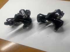 2x prehadzovač shimano 105