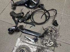 Sada Shimano Ultegra 2x11 hydra brzdy mechanicke razeni