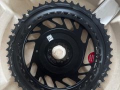 Sram RED E1 Road sada prevodníkov, 2x12, black/silver