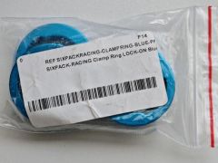 Gripy + objimky Sixpack K-Trix Lock-On - modre, nove