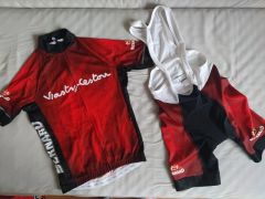 Cyklistický závodní dres Bernard vel. M, cyklistické triko a kalhoty