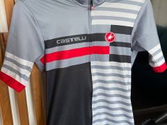 Mierne zateplený cyklistický dres castelli