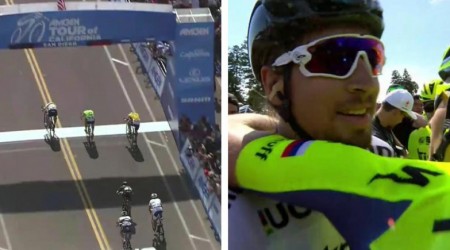 Víťazný finiš Petra Sagana v San Diegu na prvej etape cyklistických pretekov Okolo Kalifornie
