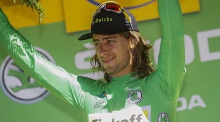 Sagan druhý v 10. etape TdF, ale vyhral ďalšiu prémiu a je späť v zelenom