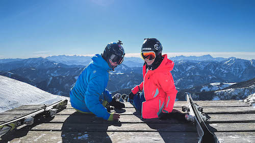 Dovolenka na lyžiach v Rakúsku
