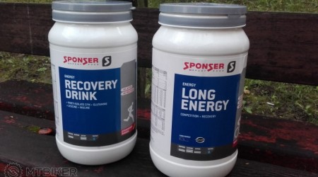 Test: Sponser Long Energy a Recovery Drink– doplnky výživy pre náročné výjazdy