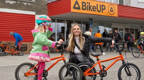 BikeUP - nový koncept bicyklovania pre deti