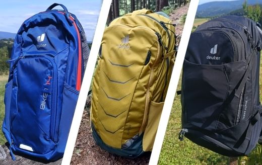 Test: cyklobatohy Deuter - vychyt&aacute;vky, kam se pod&iacute;v&aacute;&scaron;