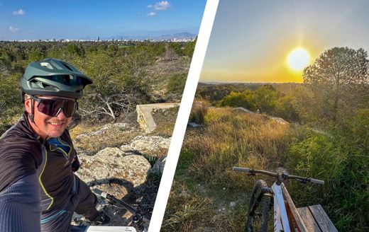 MTB traily na Cypre &ndash; Athalassa park v Nik&oacute;zii