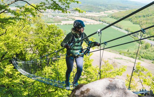 Via ferrata Sokolie skaly - nov&yacute; ferratov&yacute; svet na Slovensku