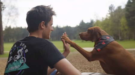 Video: Spojte venčenie psa a výjazd po obľúbenom traili do jedného