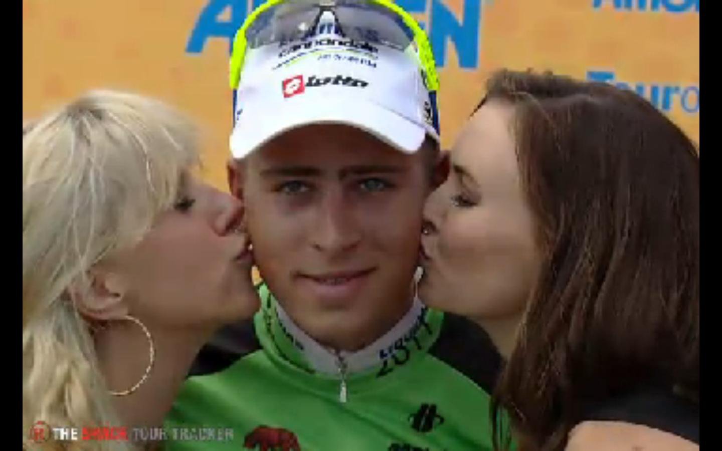 Sagan si udržal zelený dres, v etape 16.