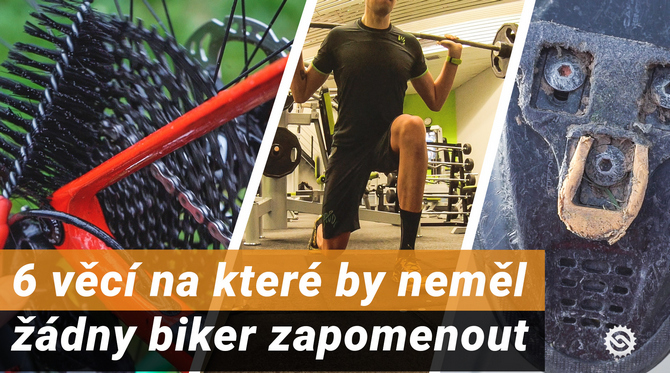 Video: 6 věc&iacute;, na kter&eacute; by neměl ž&aacute;dn&yacute; biker zapomenout