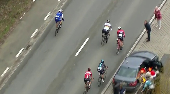 Video: Sagan vybojoval prv&eacute; tohtoročn&eacute; v&iacute;ťazstvo na belgickej klasike Kuurne-Brusel-Kuurne