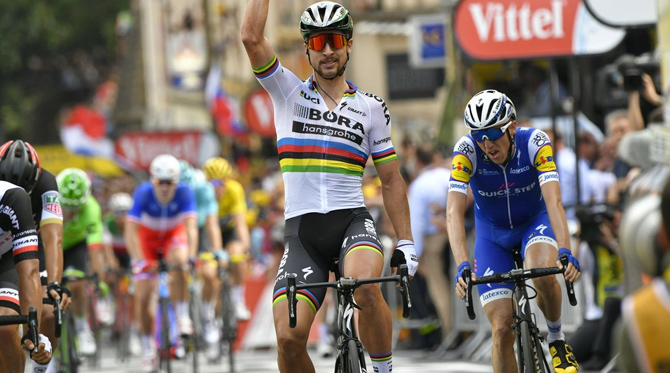 Video: Ako vyhral Peter Sagan 3. etapu na TdF 2017
