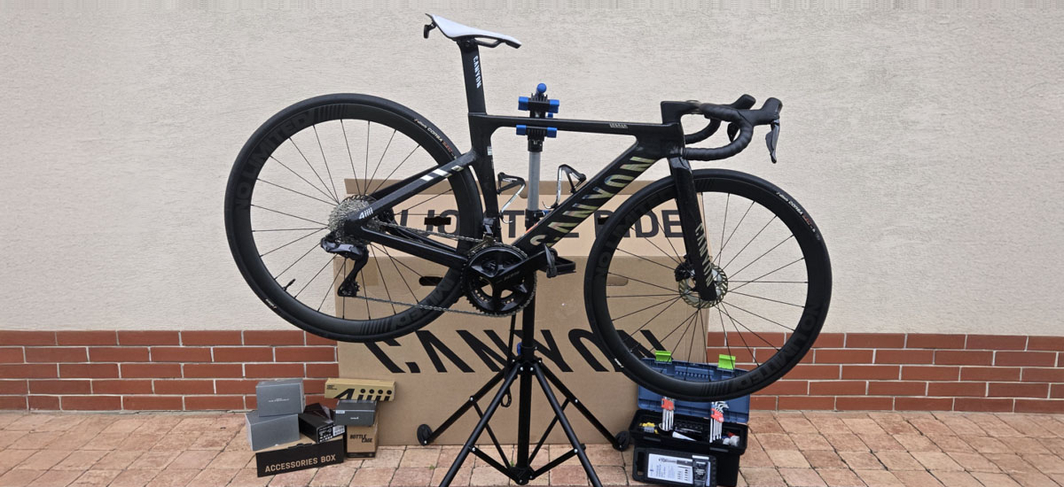 Výstavba vysneného bicykla – výber, skladanie a samotné testovanie