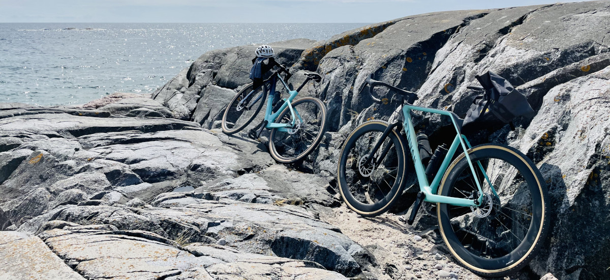 Mini bikepacking na ostrově Utö