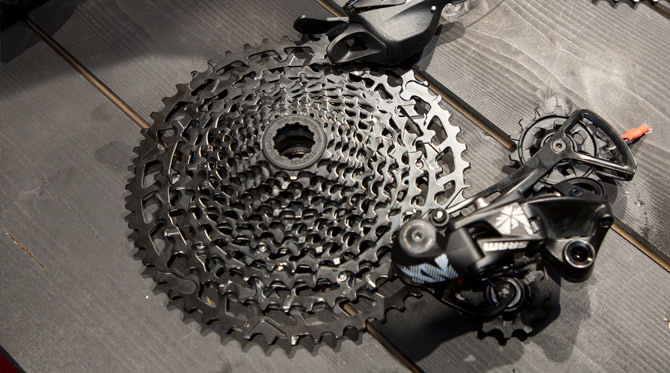 Video: EUROBIKE 2018 - SRAM NX Eagle, alebo 12 r&yacute;chlost&iacute; e&scaron;te dostupnej&scaron;&iacute;ch