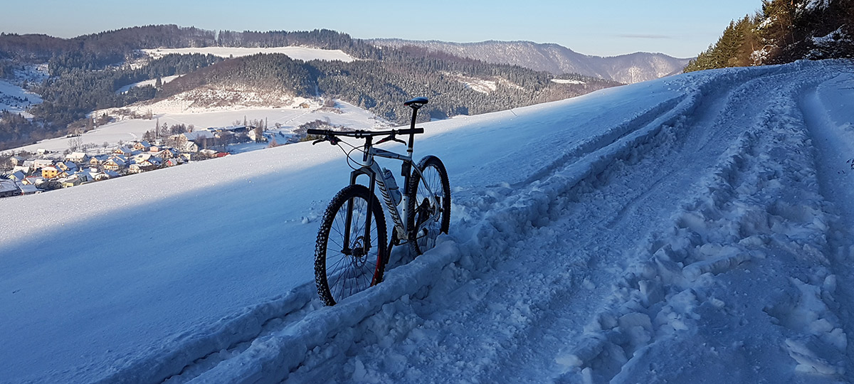 Bikovanie v zime - malé zhrnutie